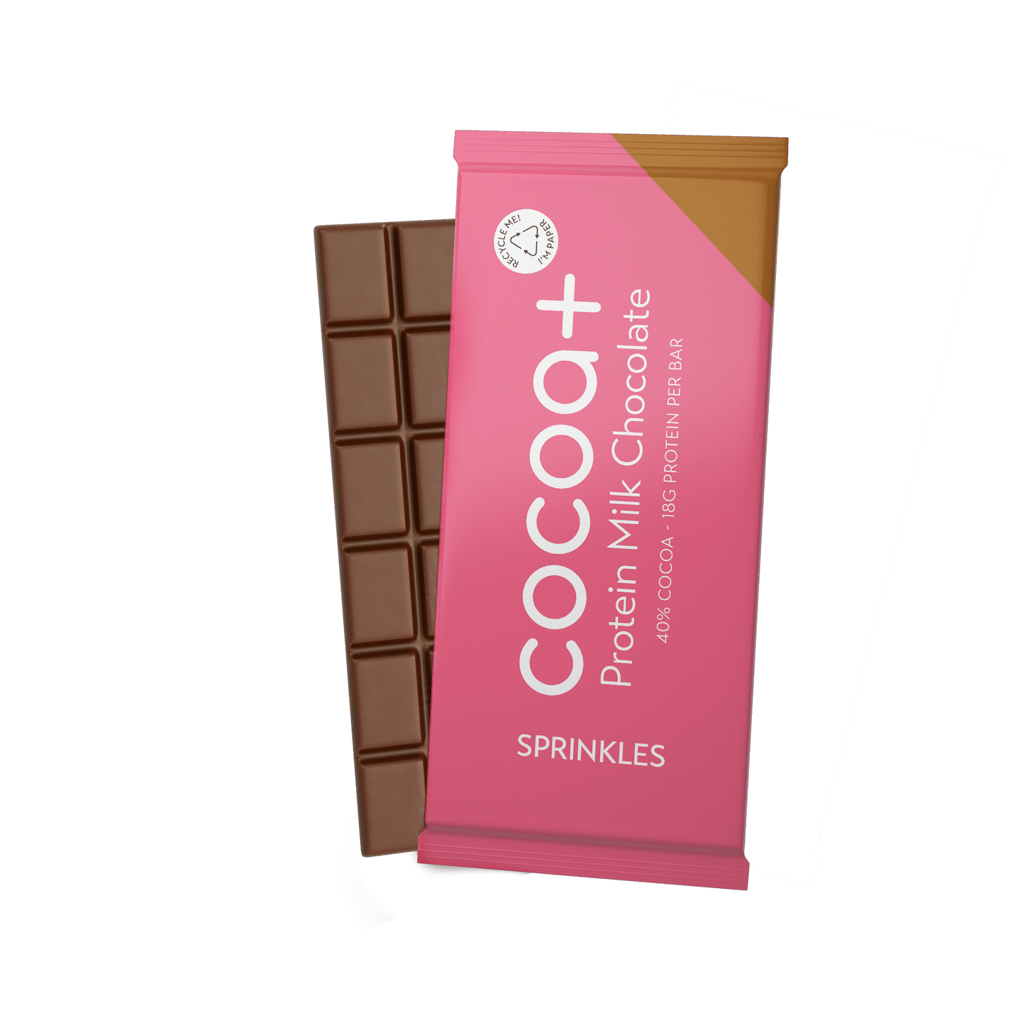 40% Sprinkles Milk Protein Chocolate (40g)
