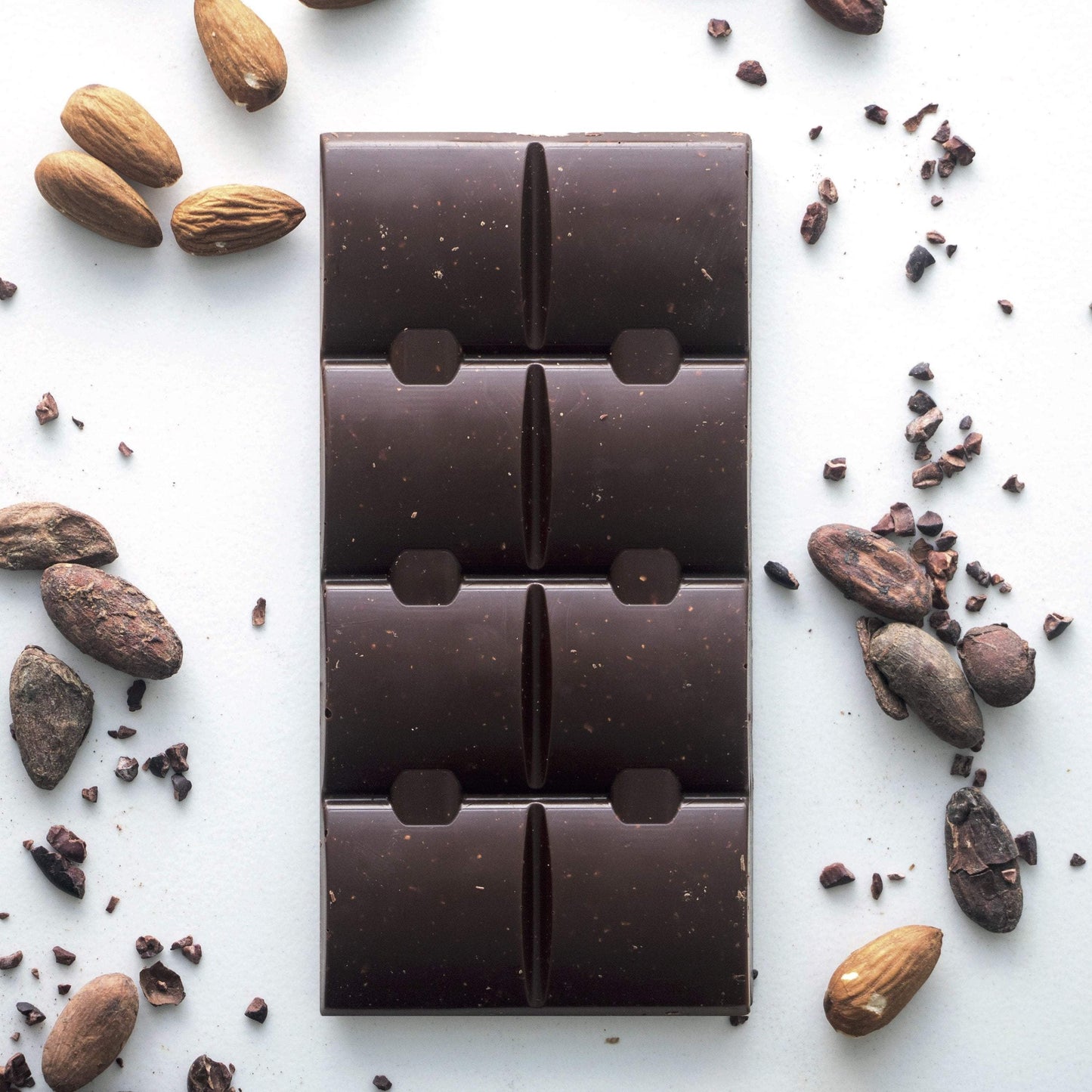 70% Roasted Almond Dark Protein Chocolate (40g)